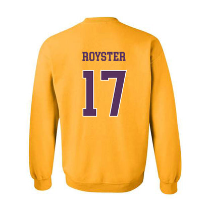 JMU - NCAA Football : Danny Royster - Vintage Dukes Crewneck Sweatshirt-1