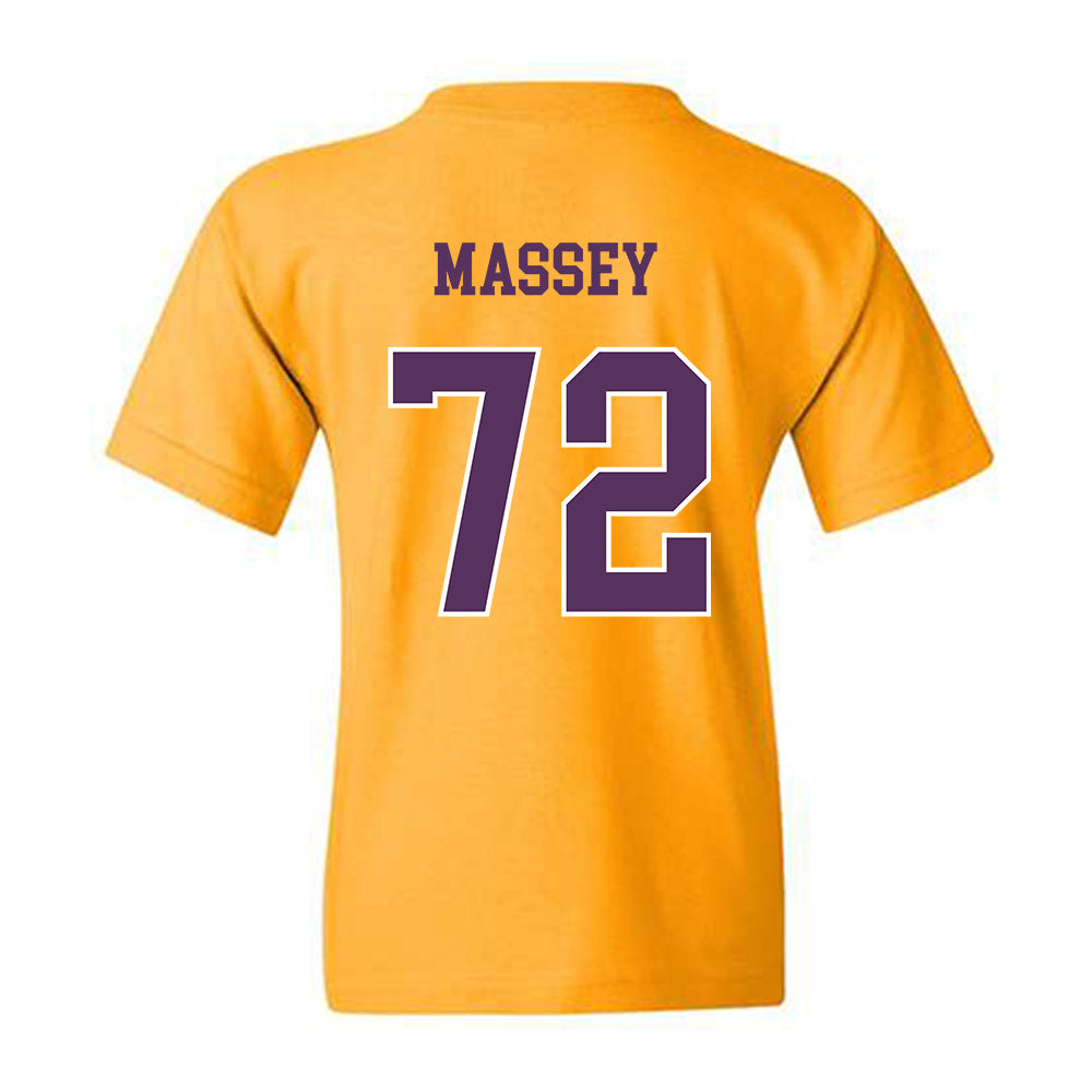 JMU - NCAA Football : Kaedin Massey - Vintage Dukes Youth T-Shirt-1