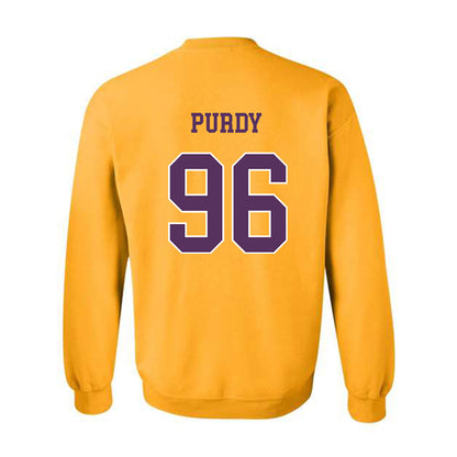JMU - NCAA Football : Cole Purdy - Vintage Dukes Crewneck Sweatshirt-1