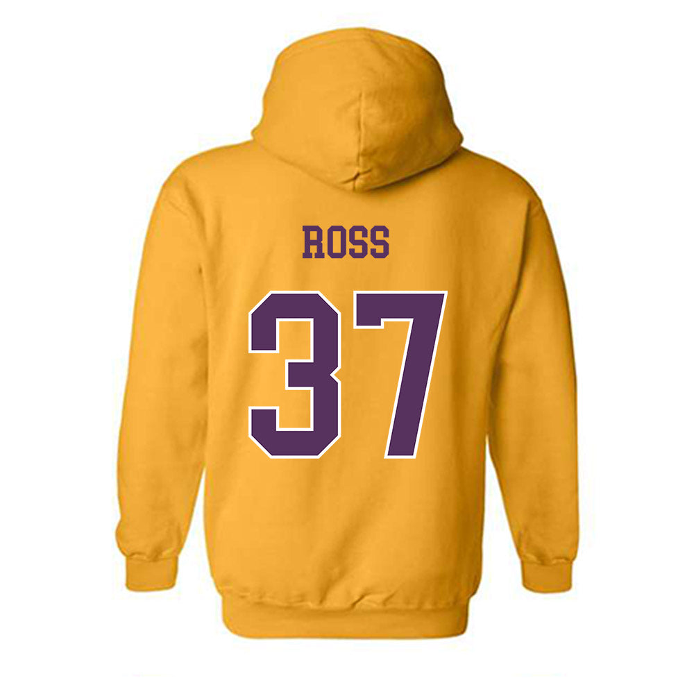 JMU - NCAA Football : Hayden Ross - Vintage Dukes Hooded Sweatshirt-1