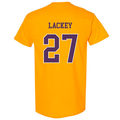 JMU - NCAA Women's Soccer : Ginny Lackey - Vintage Dukes T-Shirt-1
