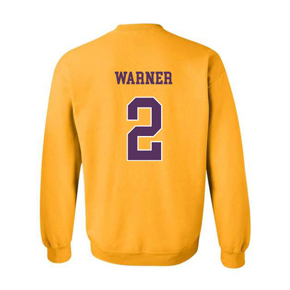 JMU - NCAA Softball : Reaghan Warner - Vintage Dukes Crewneck Sweatshirt-1