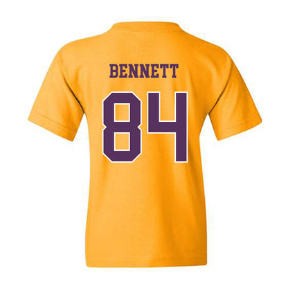 JMU - NCAA Football : Andrew Bennett - Vintage Dukes Youth T-Shirt-1