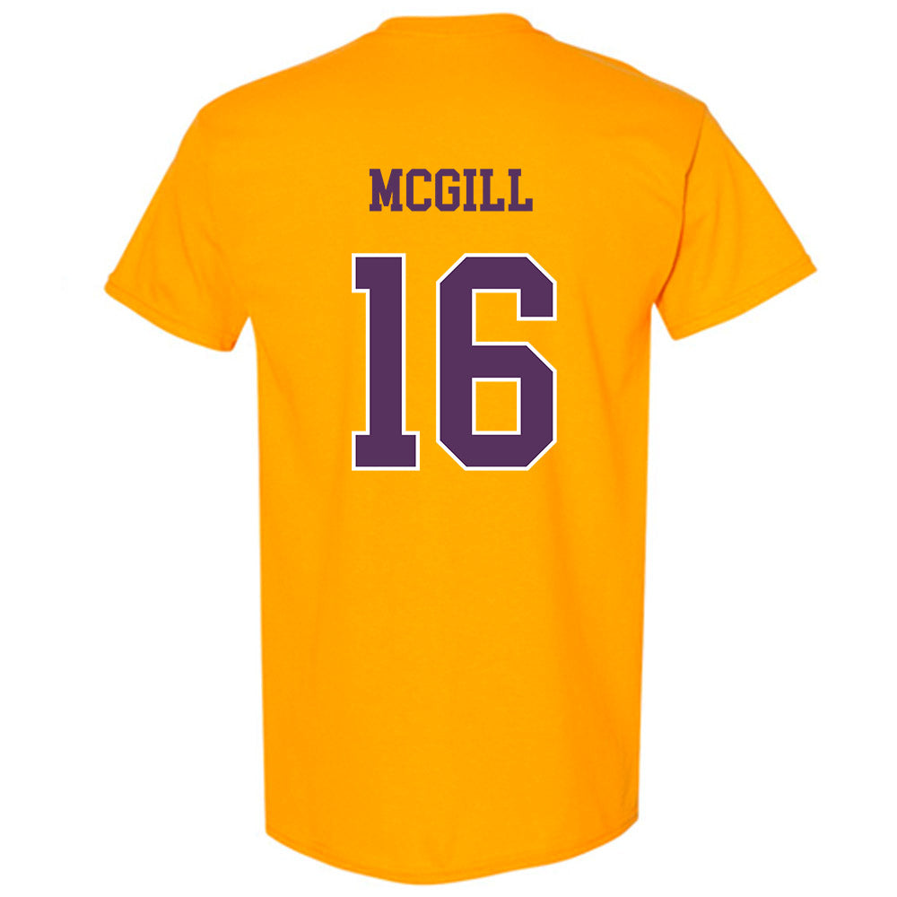 JMU - NCAA Football : TJ McGill - Vintage Dukes T-Shirt-1