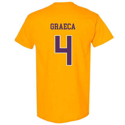 JMU - NCAA Women's Soccer : Emily Graeca - Vintage Dukes T-Shirt-1