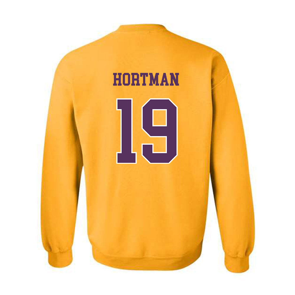 JMU - NCAA Women's Lacrosse : Sophie Hortman - Vintage Dukes Crewneck Sweatshirt-1
