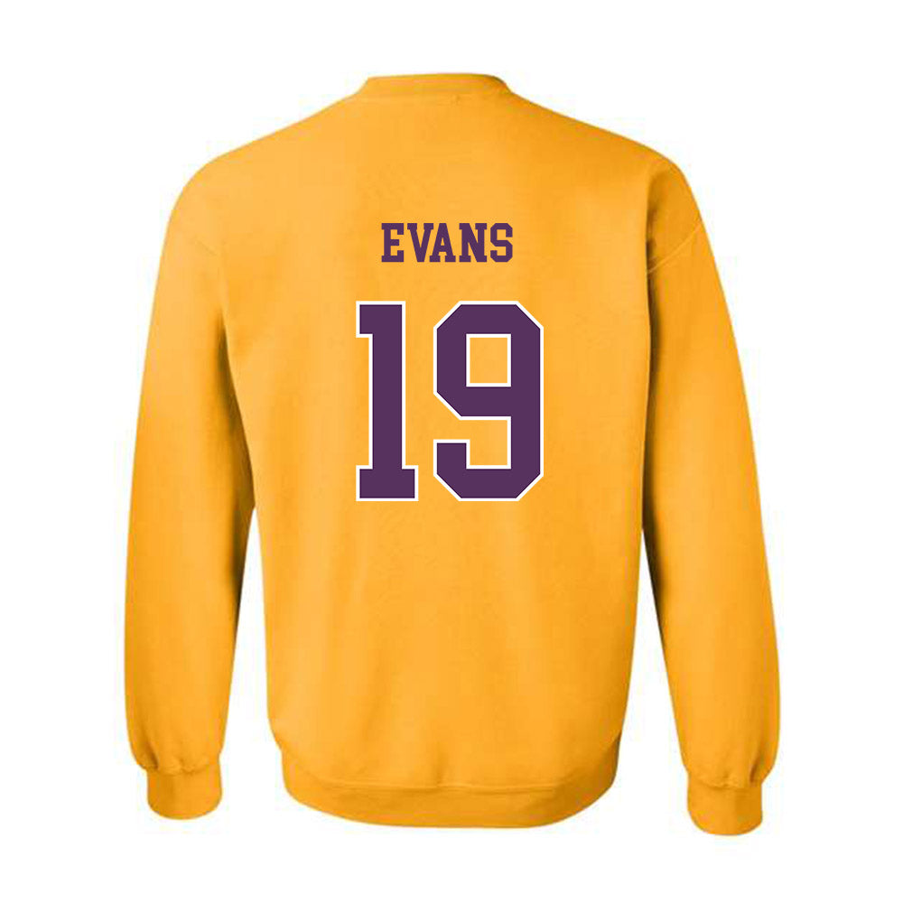 JMU - NCAA Softball : Emma Jo Evans - Vintage Dukes Crewneck Sweatshirt-1