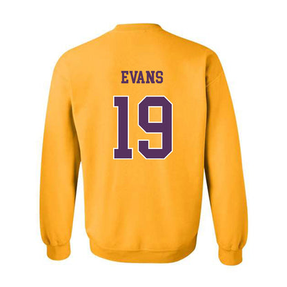 JMU - NCAA Softball : Emma Jo Evans - Vintage Dukes Crewneck Sweatshirt-1