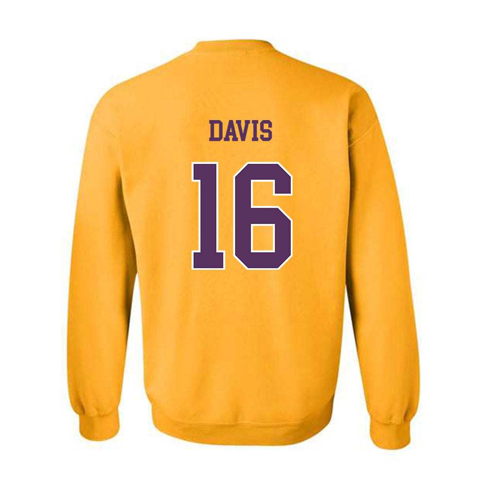JMU - NCAA Women's Volleyball : Shelby Davis - Vintage Dukes Crewneck Sweatshirt-1