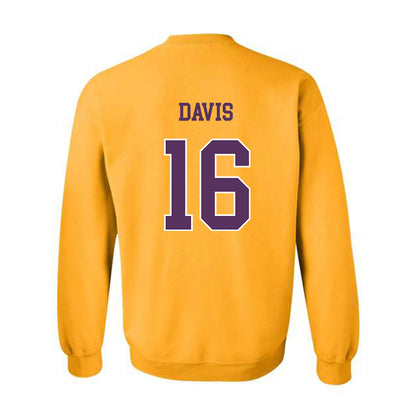 JMU - NCAA Women's Volleyball : Shelby Davis - Vintage Dukes Crewneck Sweatshirt-1