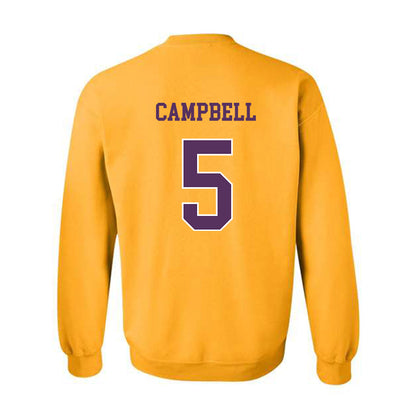 JMU - NCAA Baseball : Wyatt Campbell - Vintage Dukes Crewneck Sweatshirt-1