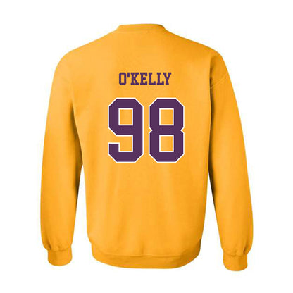 JMU - Football Alumni : Harry O'Kelly - Vintage Dukes Crewneck Sweatshirt-1