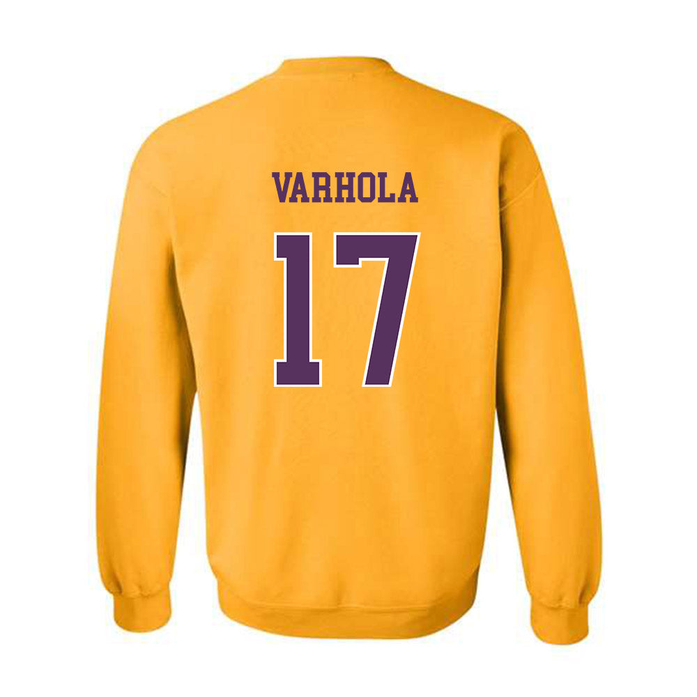 JMU - NCAA Softball : Julia Varhola - Vintage Dukes Crewneck Sweatshirt-1