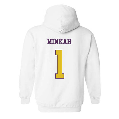JMU - NCAA Football : Damier Minkah - Vintage Dukes Hooded Sweatshirt-1