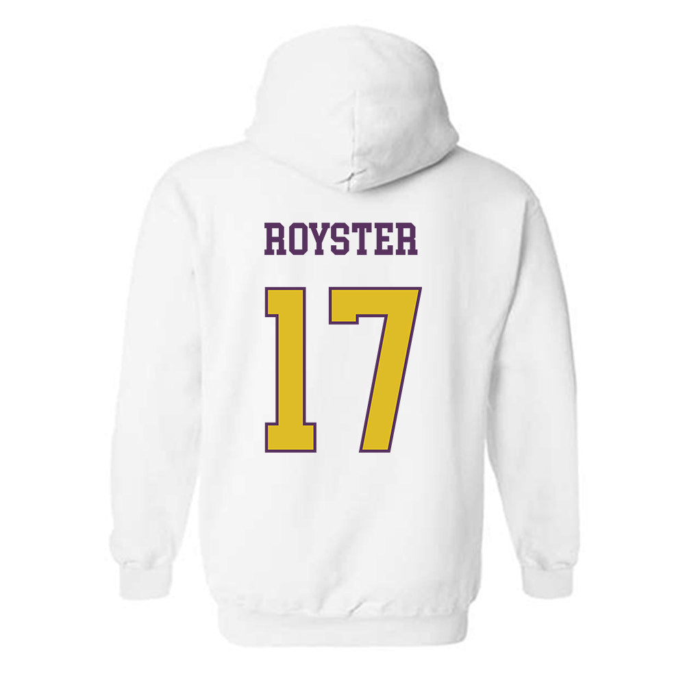 JMU - NCAA Football : Danny Royster - Vintage Dukes Hooded Sweatshirt-1