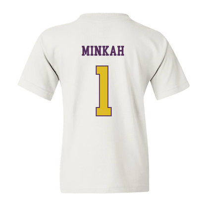 JMU - NCAA Football : Damier Minkah - Vintage Dukes Youth T-Shirt-1