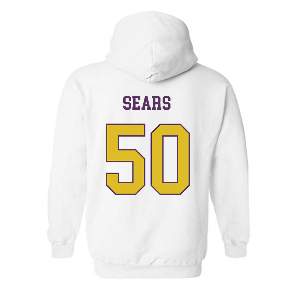 JMU - NCAA Football : Jesse Sears - Vintage Dukes Hooded Sweatshirt-1