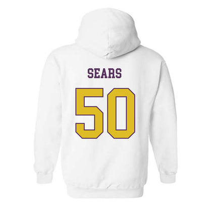 JMU - NCAA Football : Jesse Sears - Vintage Dukes Hooded Sweatshirt-1