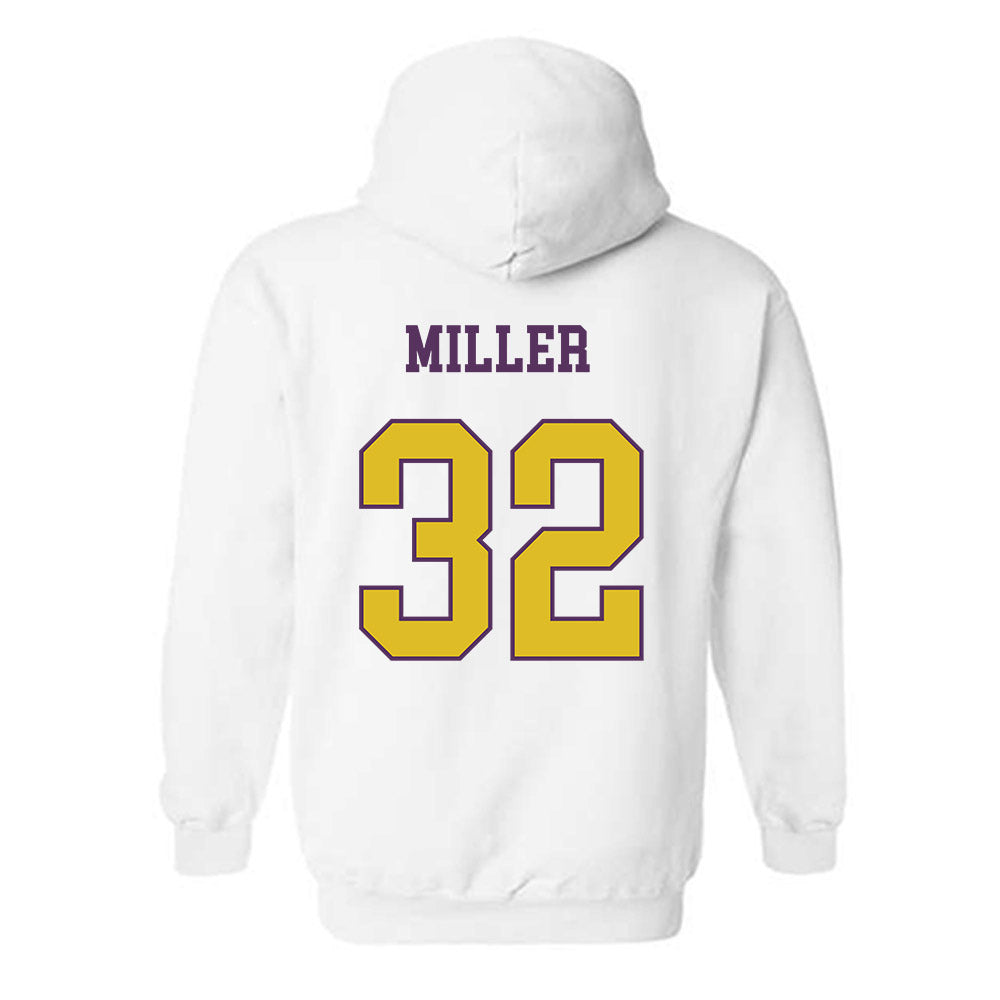 JMU - NCAA Football : Chase Miller - Vintage Dukes Hooded Sweatshirt-1
