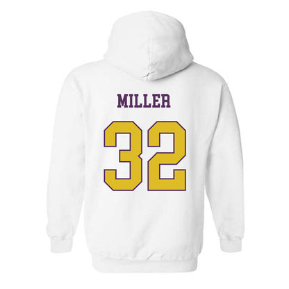 JMU - NCAA Football : Chase Miller - Vintage Dukes Hooded Sweatshirt-1