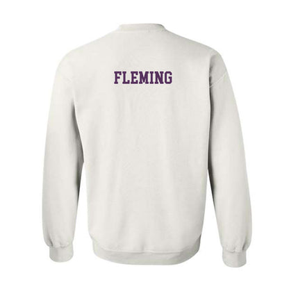 JMU - NCAA Cheerleading : Dominic Fleming - Vintage Dukes Crewneck Sweatshirt-1