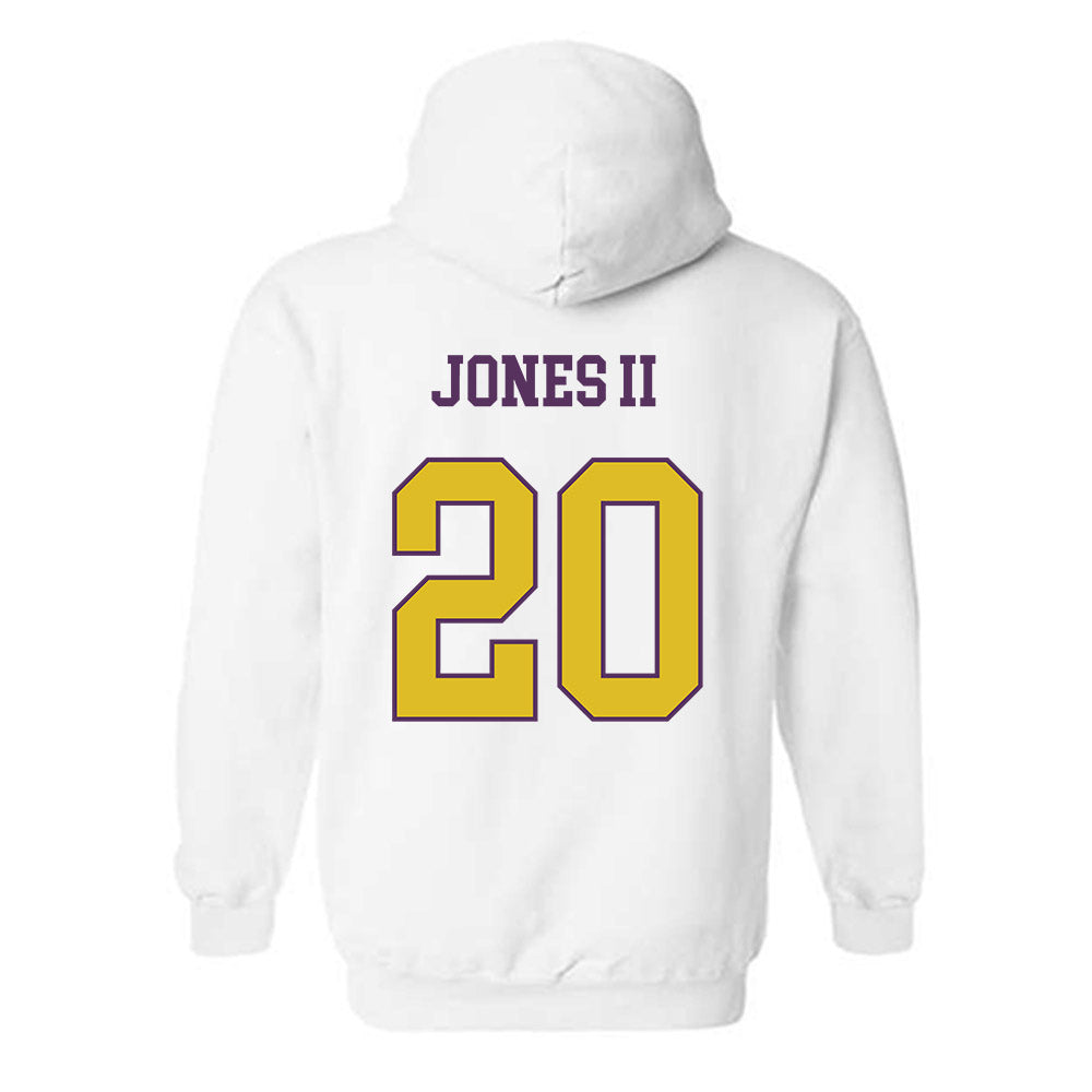 JMU - NCAA Football : Terrence Jones II - Vintage Dukes Hooded Sweatshirt-1