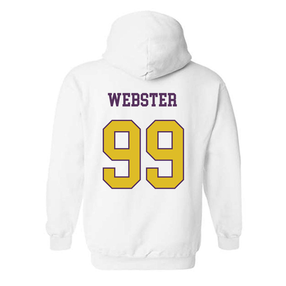 JMU - NCAA Football : Cole Webster - Vintage Dukes Hooded Sweatshirt-1