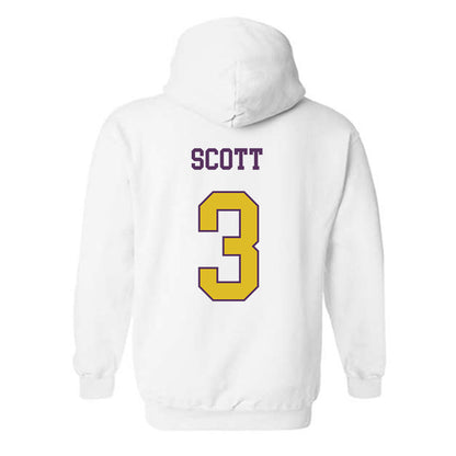 JMU - NCAA Football : Corey Scott - Vintage Dukes Hooded Sweatshirt-1