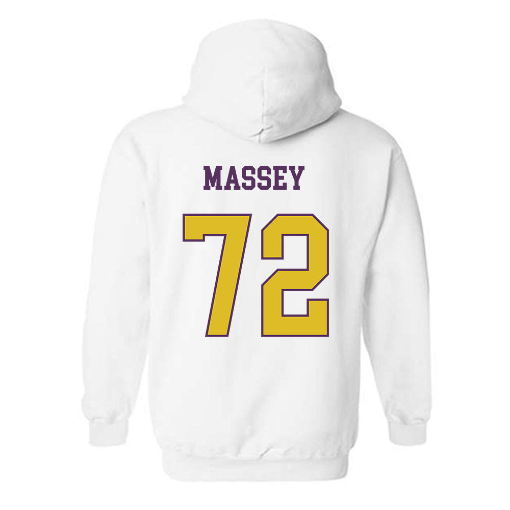 JMU - NCAA Football : Kaedin Massey - Vintage Dukes Hooded Sweatshirt-1