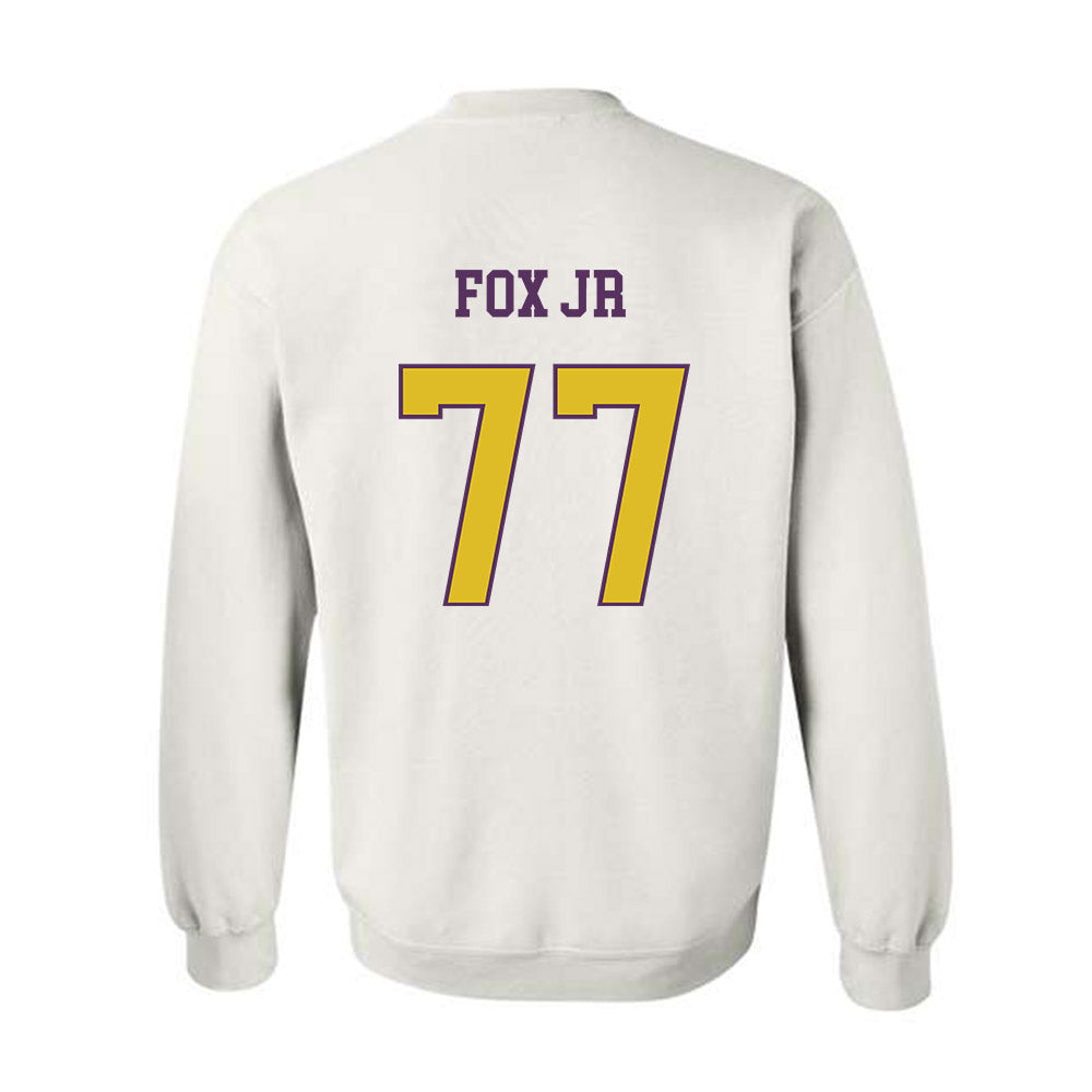JMU - NCAA Football : Daniel Fox JR - Vintage Dukes Crewneck Sweatshirt-1