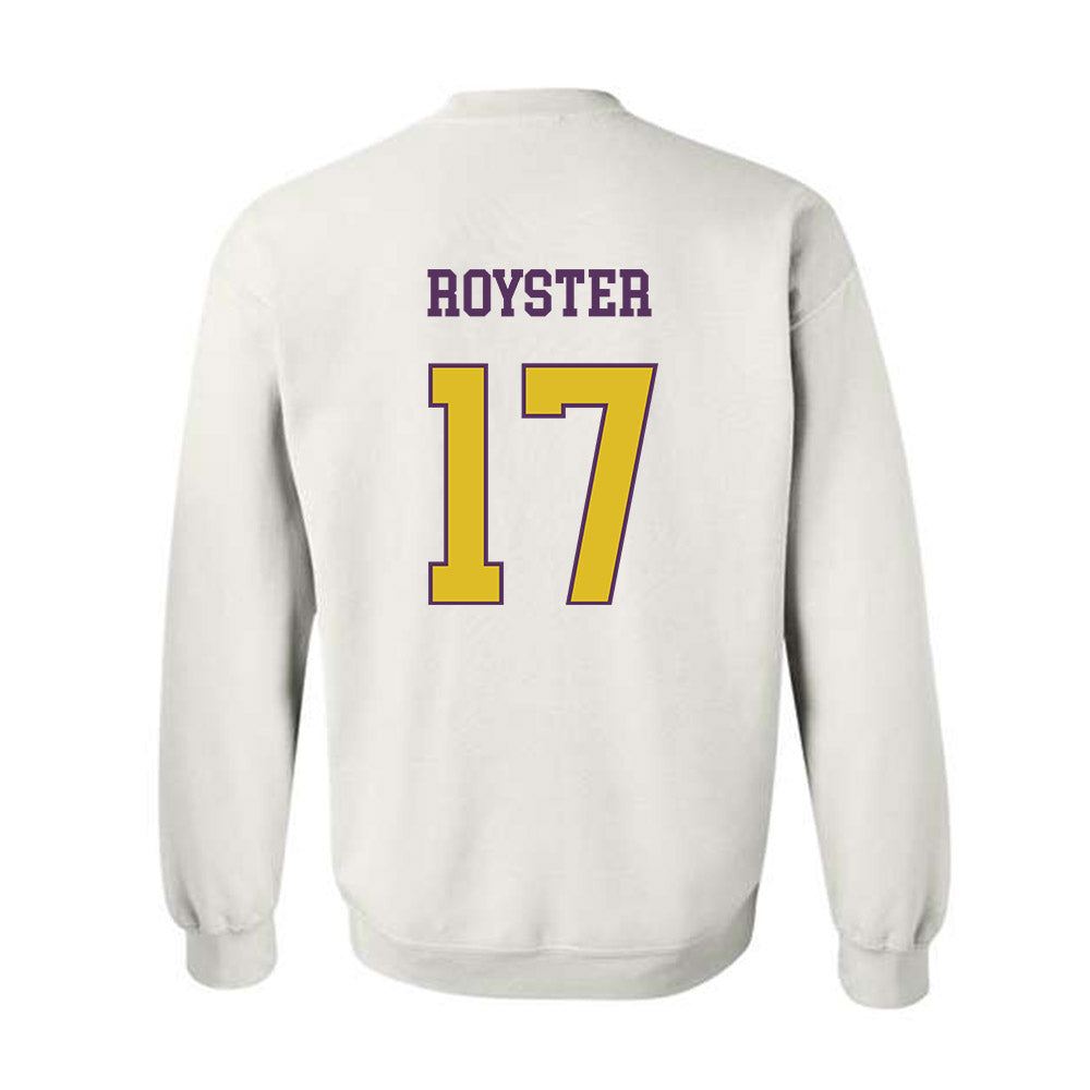 JMU - NCAA Football : Danny Royster - Vintage Dukes Crewneck Sweatshirt-1