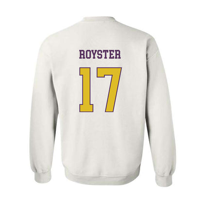 JMU - NCAA Football : Danny Royster - Vintage Dukes Crewneck Sweatshirt-1