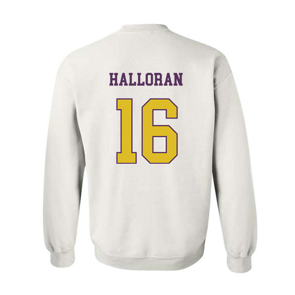 JMU - NCAA Men's Soccer : Smith Halloran - Vintage Dukes Crewneck Sweatshirt-1