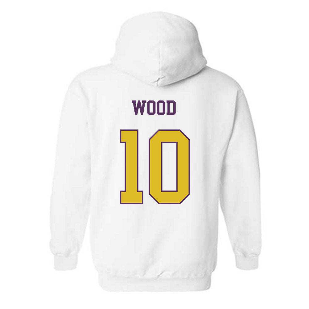 JMU - NCAA Women's Lacrosse : Sammy Wood - Vintage Dukes Hooded Sweatshirt-1