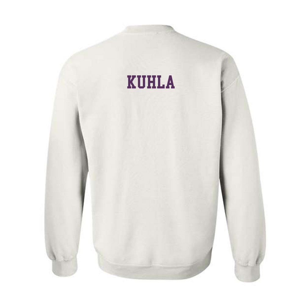 JMU - NCAA Men's Golf : Garrett Kuhla - Vintage Dukes Crewneck Sweatshirt-1