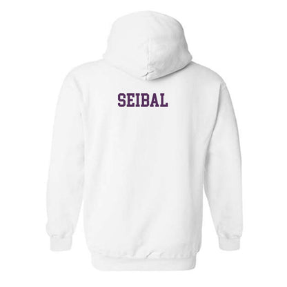 JMU - NCAA Men's Golf : Alex Seibal - Vintage Dukes Hooded Sweatshirt-1