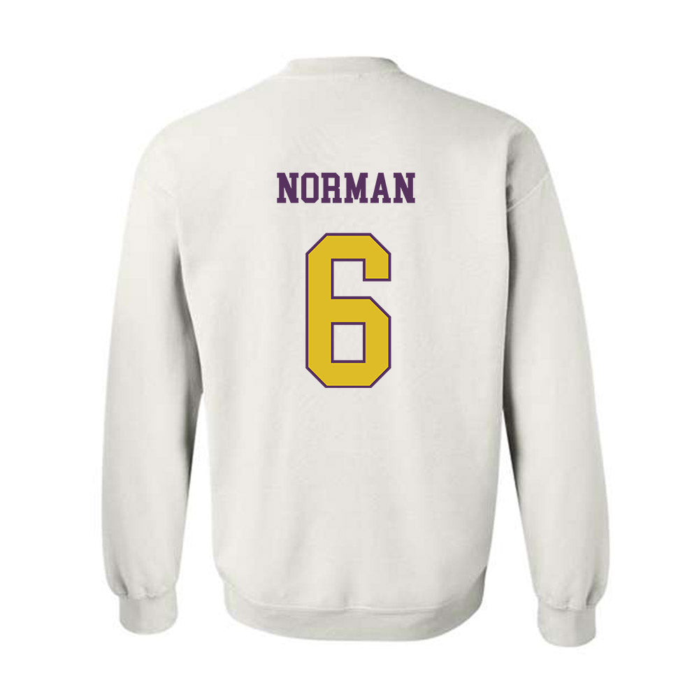 JMU - NCAA Women's Volleyball : Addie Norman - Vintage Dukes Crewneck Sweatshirt-1