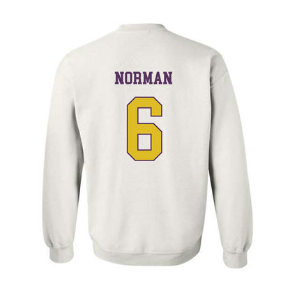 JMU - NCAA Women's Volleyball : Addie Norman - Vintage Dukes Crewneck Sweatshirt-1