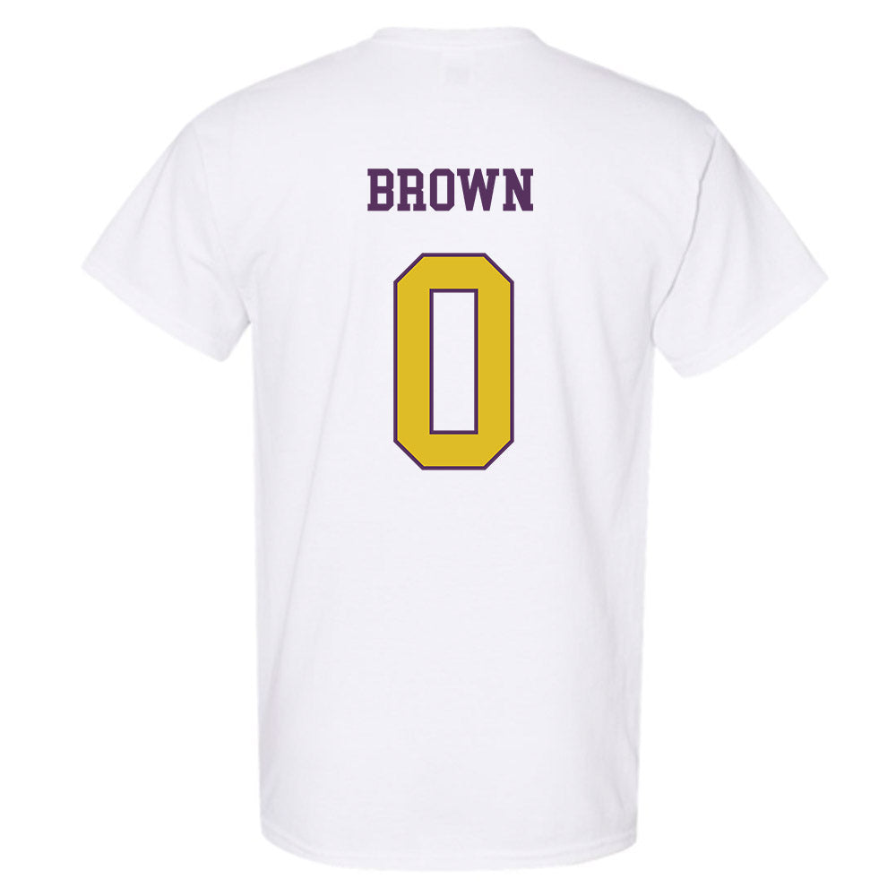 JMU - NCAA Men's Basketball : Christian Brown - Vintage Dukes T-Shirt-1