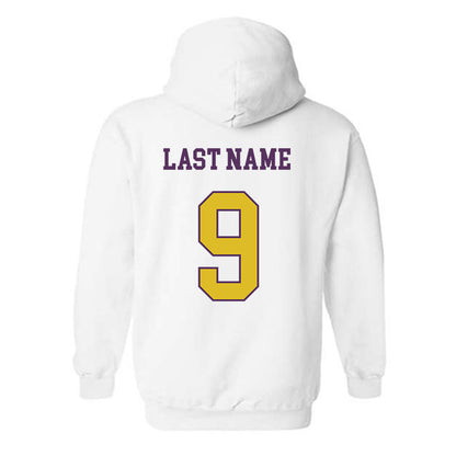 JMU - NCAA Baseball : Landon Bauer - Vintage Dukes Hooded Sweatshirt-1