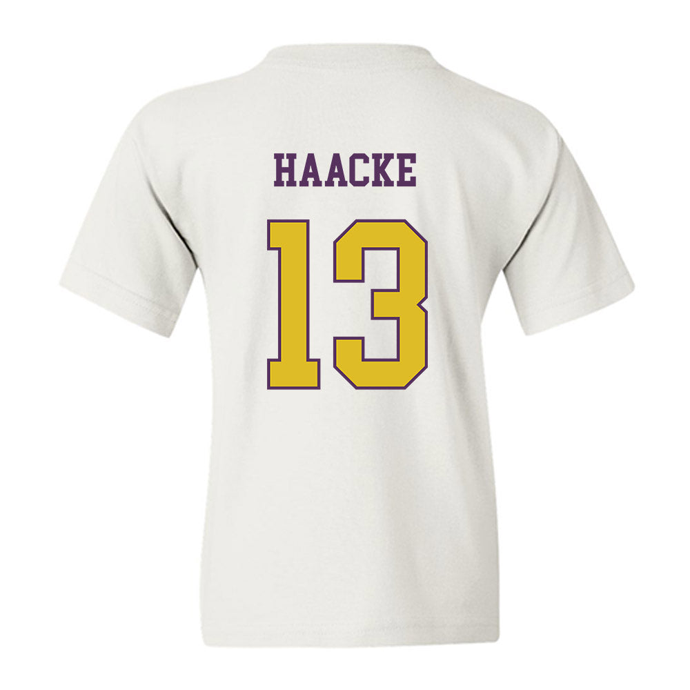 JMU - NCAA Baseball : Will Haacke - Vintage Dukes Youth T-Shirt-1