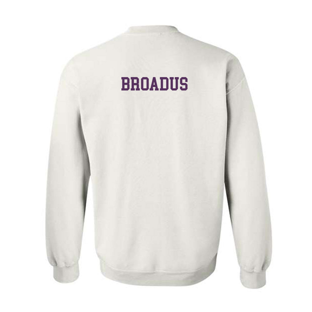 JMU - NCAA Women's Track & Field : Vashaun Broadus - Vintage Dukes Crewneck Sweatshirt-1