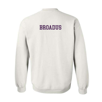 JMU - NCAA Women's Track & Field : Vashaun Broadus - Vintage Dukes Crewneck Sweatshirt-1