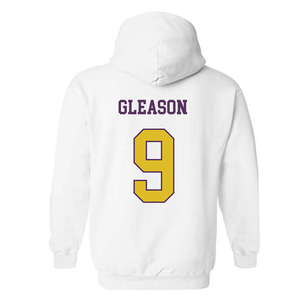 JMU - NCAA Softball : Kylee Gleason - Vintage Dukes Hooded Sweatshirt-1