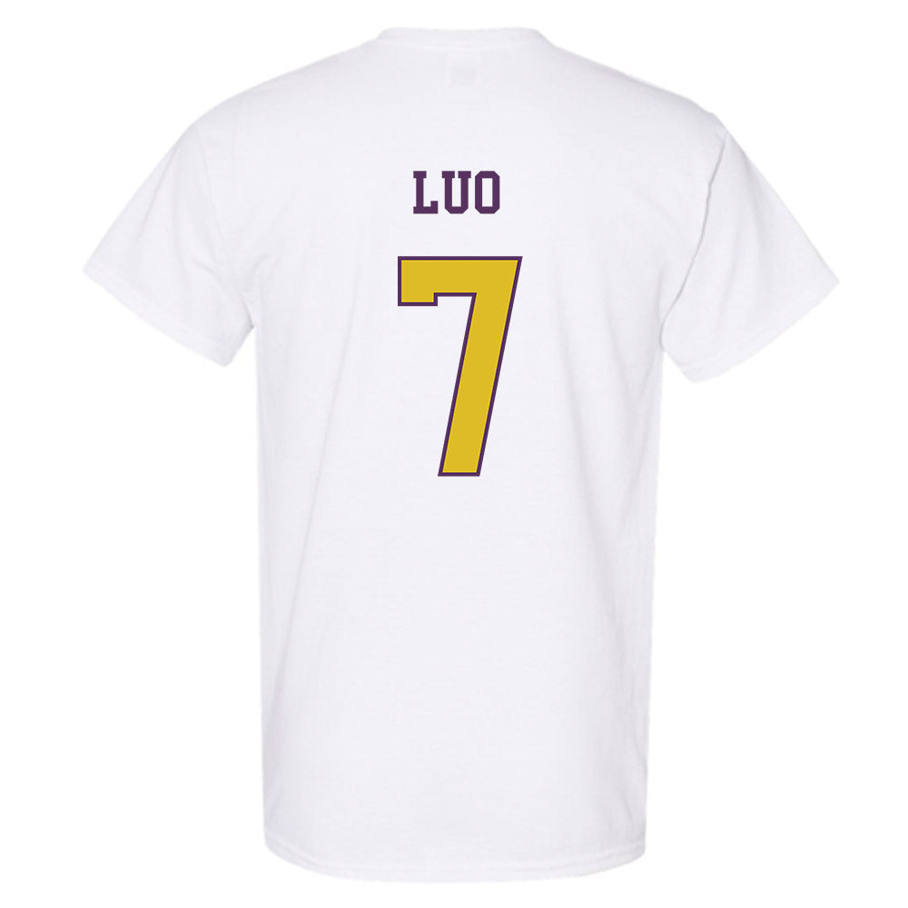 JMU - NCAA Women's Soccer : Gloria Luo - Vintage Dukes T-Shirt-1