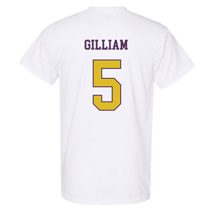 JMU - NCAA Women's Basketball : Demi Gilliam - Vintage Dukes T-Shirt-1