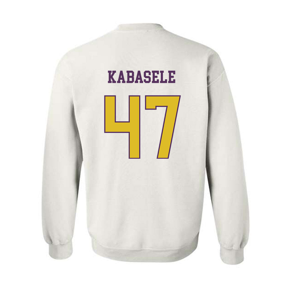 JMU - NCAA Football : Kevin Kabasele - Vintage Dukes Crewneck Sweatshirt-1