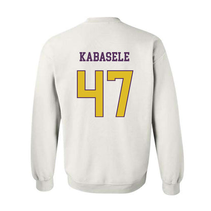 JMU - NCAA Football : Kevin Kabasele - Vintage Dukes Crewneck Sweatshirt-1