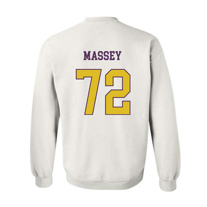JMU - NCAA Football : Kaedin Massey - Vintage Dukes Crewneck Sweatshirt-1