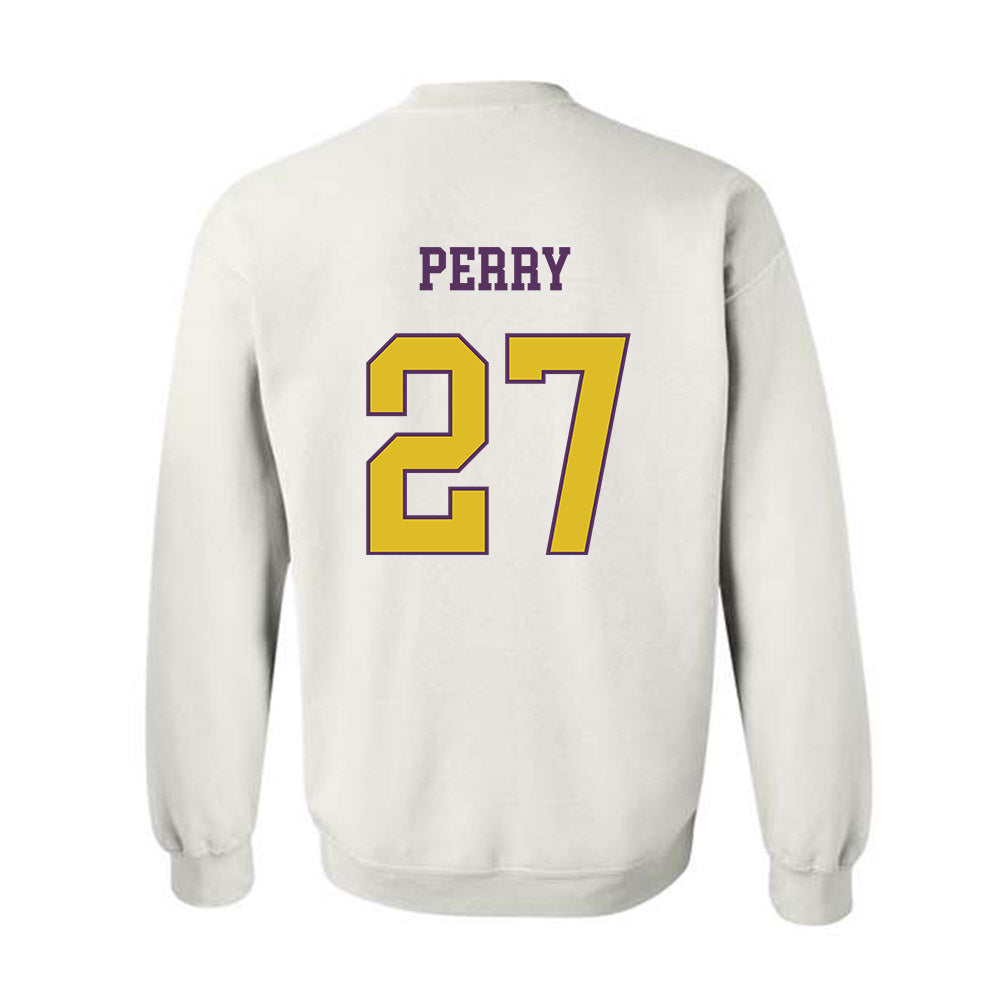 JMU - NCAA Football : Josiah Perry - Vintage Dukes Crewneck Sweatshirt-1